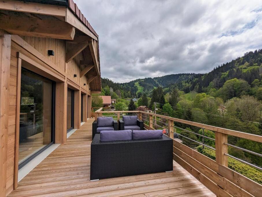 Chalet Victorine, Vue Imprenable Avec Spa Villa Gerardmer Exterior photo