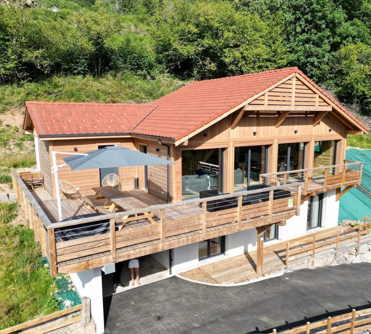 Chalet Victorine, Vue Imprenable Avec Spa Villa Gerardmer Exterior photo