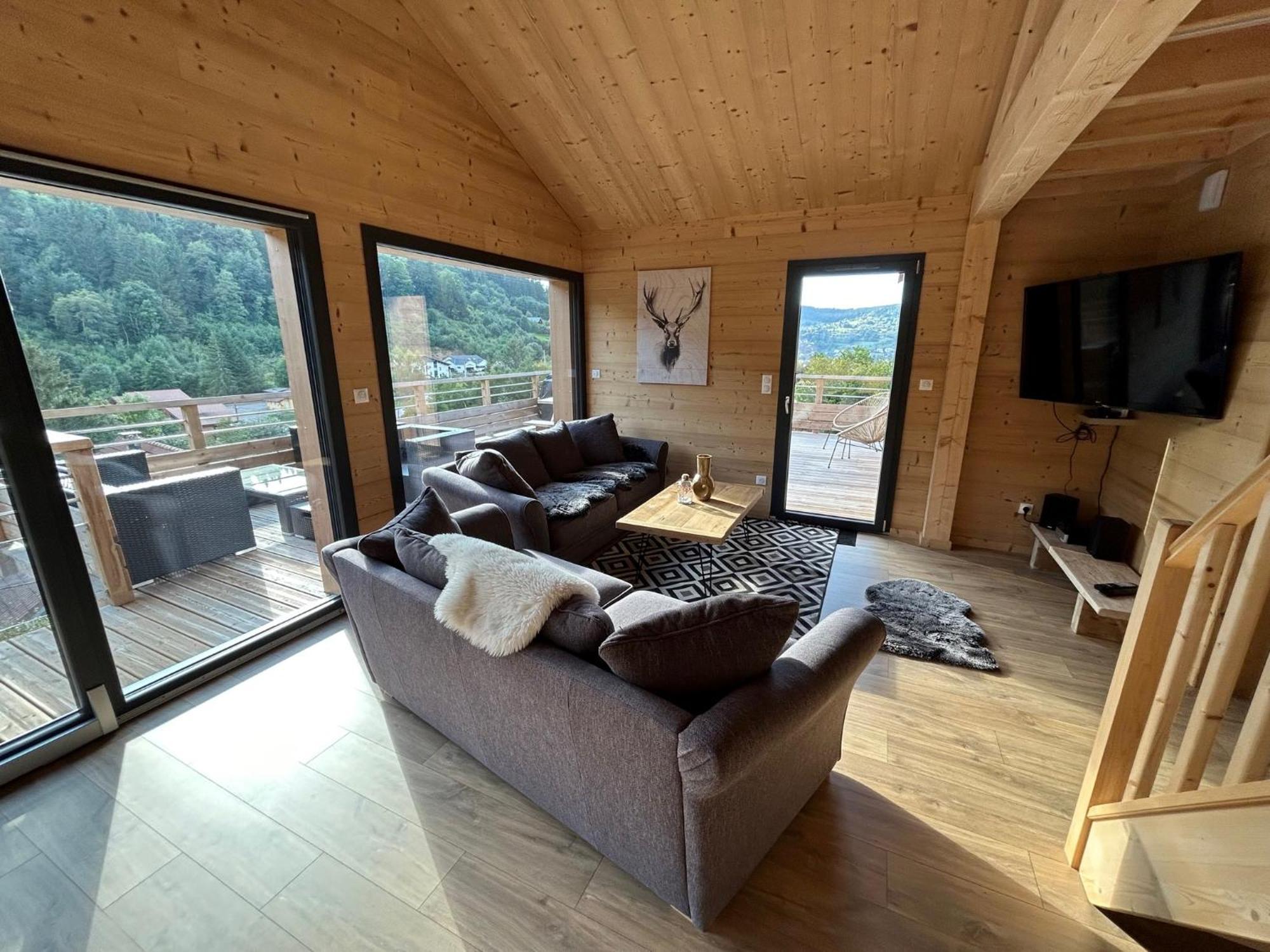 Chalet Victorine, Vue Imprenable Avec Spa Villa Gerardmer Exterior photo